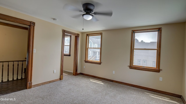 200 Fon Clair St, Johnstown, NY 12095 - unfurnished bedroom featuring carpet flooring and ceiling fan