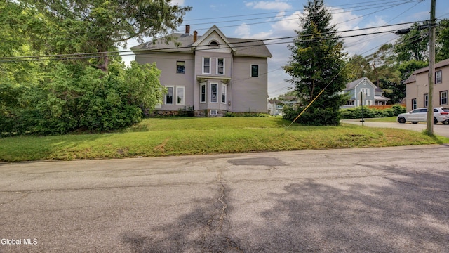 200 Fon Clair St, Johnstown, NY 12095 - view of front of property with a front lawn