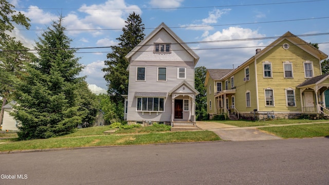 200 Fon Clair St, Johnstown, NY 12095 - victorian house with a front lawn