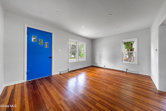 1012 Princetown Rd, Rotterdam, NY 12306 - spare room featuring healthy amount of natural light, wood finished floors, and crown molding