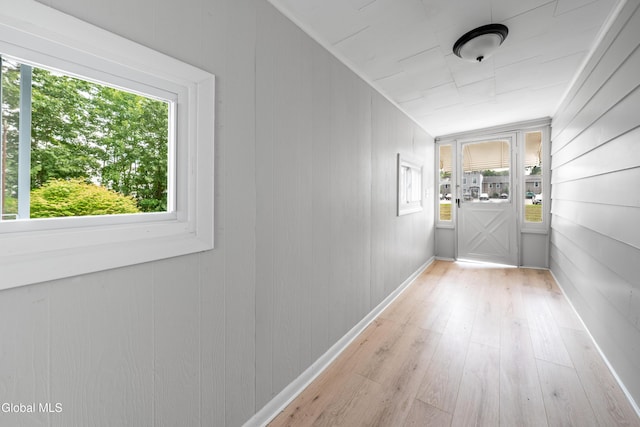 1012 Princetown Rd, Rotterdam, NY 12306 - hallway featuring healthy amount of natural light and light wood-style floors