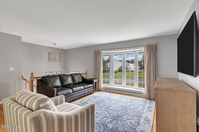 33 Comely Ln, Colonie, NY 12110 - living room featuring wood finished floors