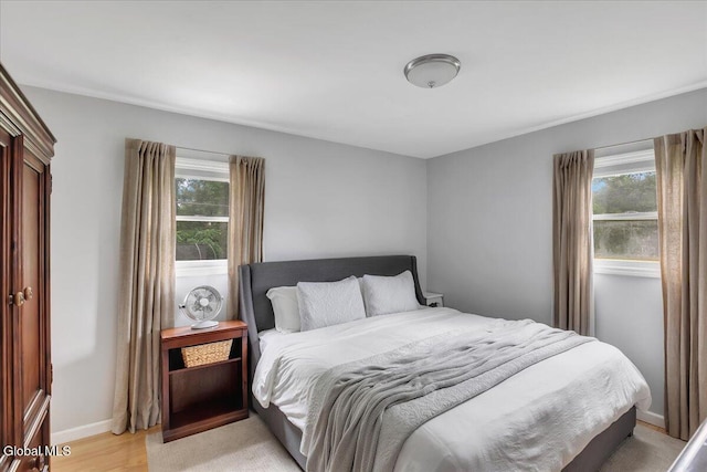 33 Comely Ln, Colonie, NY 12110 - bedroom featuring multiple windows and light wood finished floors