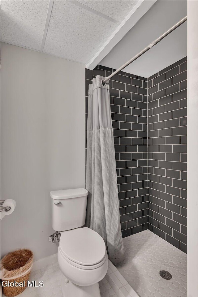 33 Comely Ln, Colonie, NY 12110 - bathroom featuring toilet and a stall shower