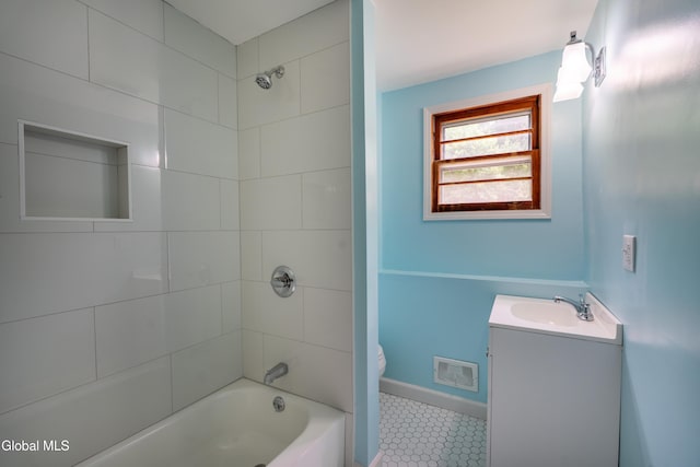 98 Meadowbrook Rd, Saratoga Springs, NY 12866 - bathroom with vanity and shower / bathtub combination