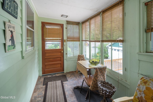 1659 State Route 7, Cobleskill, NY 12043 - sunroom / solarium featuring brick patterned flooring