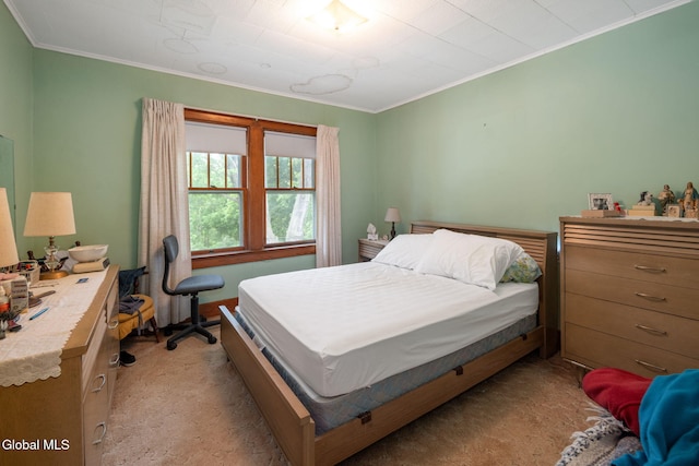 1659 State Route 7, Cobleskill, NY 12043 - bedroom featuring crown molding and light colored carpet