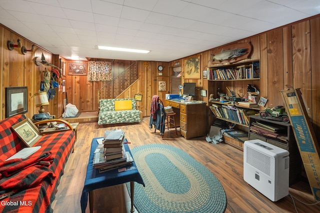 1659 State Route 7, Cobleskill, NY 12043 - office space featuring wooden walls and wood finished floors