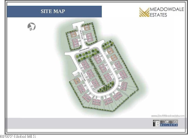 47 Priddle Ln, Colonie, NY 12110 - map of parcels