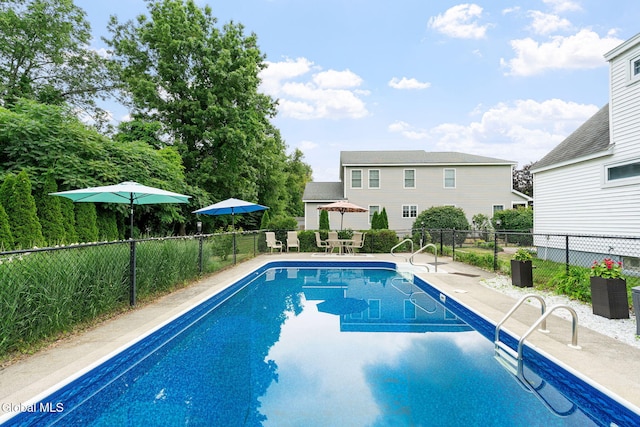 27 Terry Ave, Guilderland, NY 12303 - view of pool with a patio area