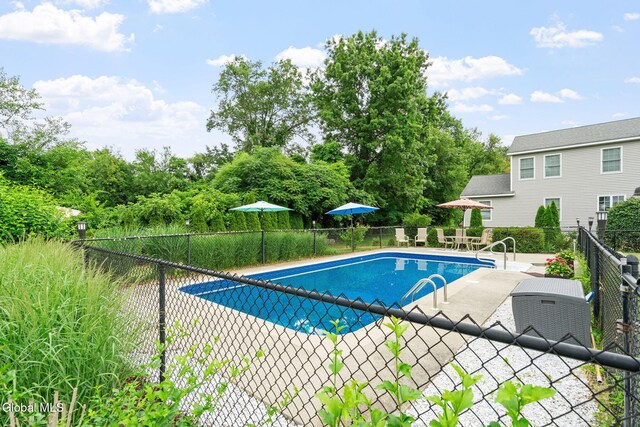 27 Terry Ave, Guilderland, NY 12303 - view of swimming pool featuring a patio area