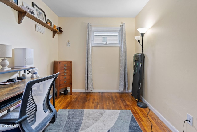 27 Terry Ave, Guilderland, NY 12303 - home office featuring wood finished floors and baseboards