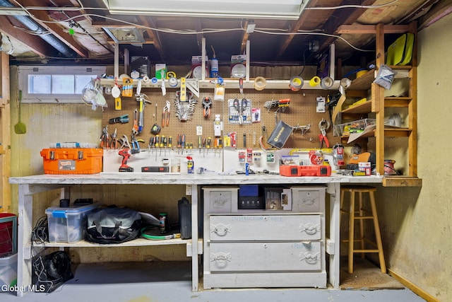 27 Terry Ave, Guilderland, NY 12303 - below grade area featuring a workshop area