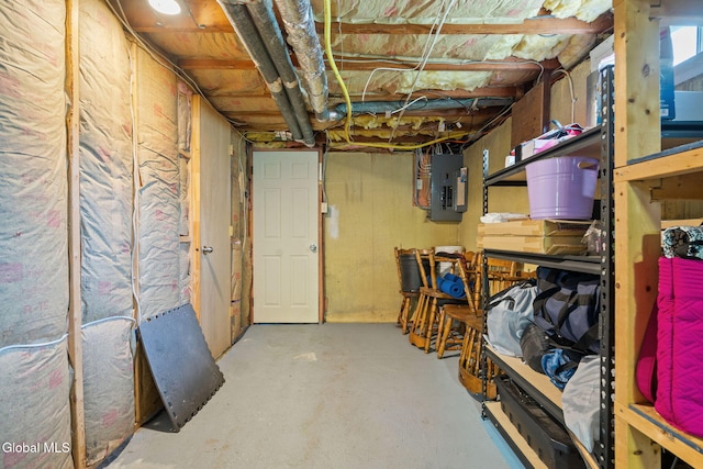 27 Terry Ave, Guilderland, NY 12303 - unfinished basement with electric panel