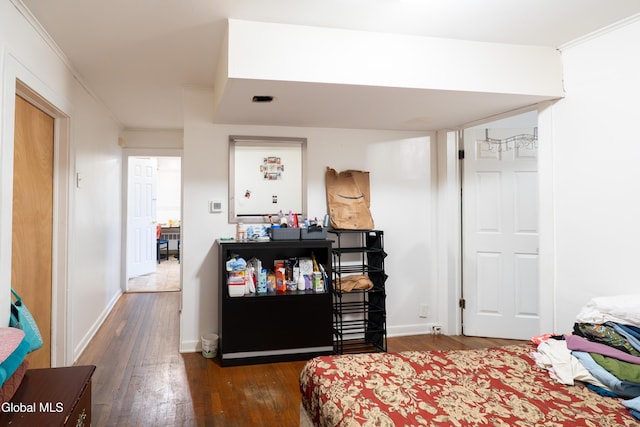 8-10 Spruce St, Rensselaer, NY 12144 - bedroom featuring hardwood / wood-style floors and baseboards
