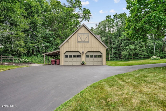 135 Willow St, Guilderland, NY 12084 - garage with a detached garage