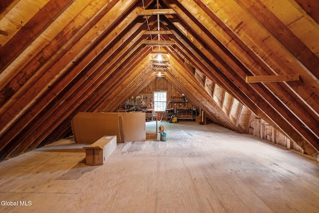 135 Willow St, Guilderland, NY 12084 - view of unfinished attic