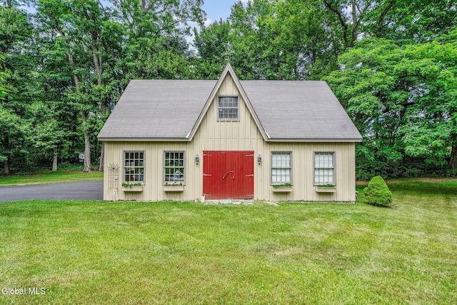 135 Willow St, Guilderland, NY 12084 - view of outbuilding with view of scattered trees