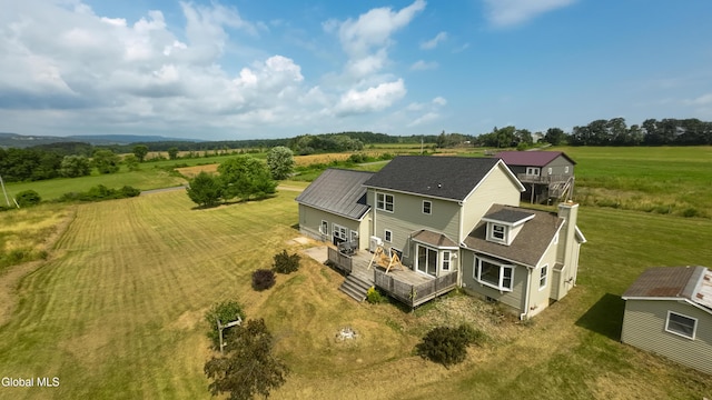 367 Buel Rd, Canajoharie, NY 13317 - overview of rural landscape