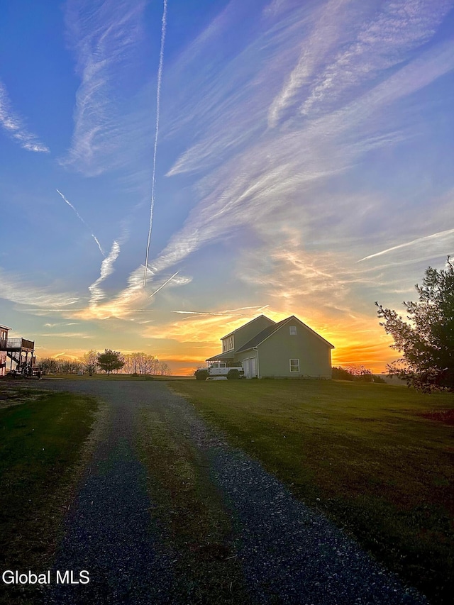 367 Buel Rd, Canajoharie, NY 13317 - view of dirt / gravel driveway