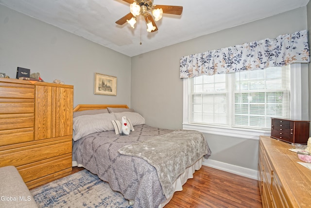 1752 Van Cortland St, Schenectady, NY 12303 - bedroom with wood finished floors and a ceiling fan
