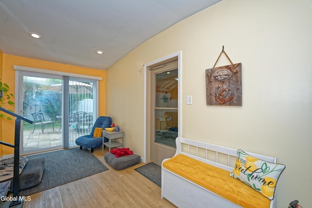 1752 Van Cortland St, Schenectady, NY 12303 - sitting room featuring light wood-style floors and recessed lighting