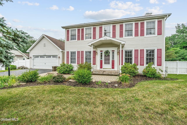 125 Halfmoon Dr, Guilderland, NY 12009 - colonial home with driveway and an attached garage