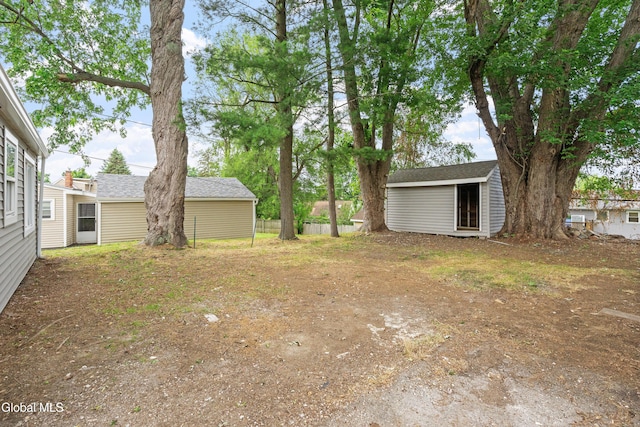 10 Perry Ave, Colonie, NY 12110 - view of yard featuring a shed
