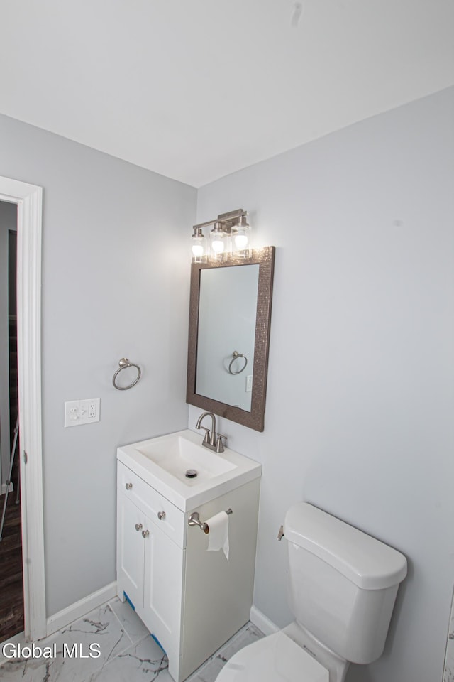 1628 Hawthorne St, Schenectady, NY 12303 - bathroom featuring vanity and marble look tiles