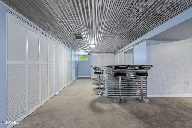 145 Sylvia Ln, Rotterdam, NY 12306 - below grade area featuring a dry bar and carpet flooring