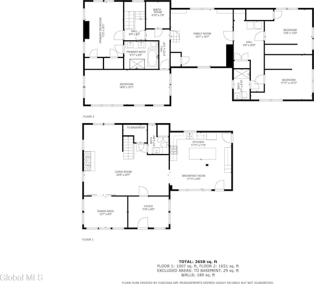 84 Glenwood Ave, Queensbury, NY 12804 - view of property floor plan