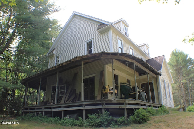 135 Glenwild Rd, Providence, NY 12850 - rear view of house