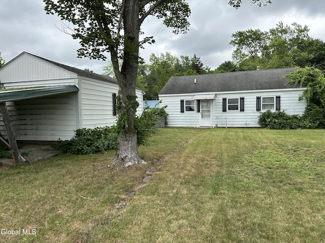 23 Cottage Hill Rd, Queensbury, NY 12804 - view of front of property featuring a front lawn