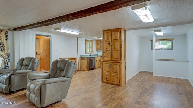 115 Shore Dr, Broadalbin, NY 12025 - living area featuring light wood-style floors