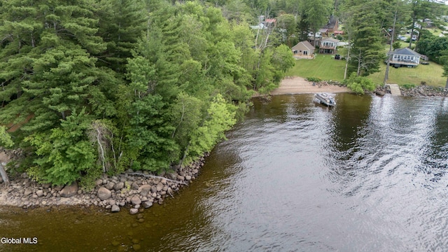 115 Shore Dr, Broadalbin, NY 12025 - aerial view of property and surrounding area featuring a nearby body of water