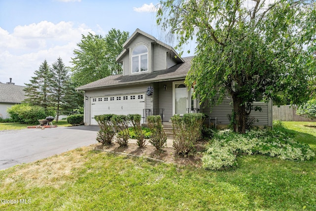5 Gregg Rd, Altamont, NY 12009 - view of front of property with asphalt driveway and an attached garage