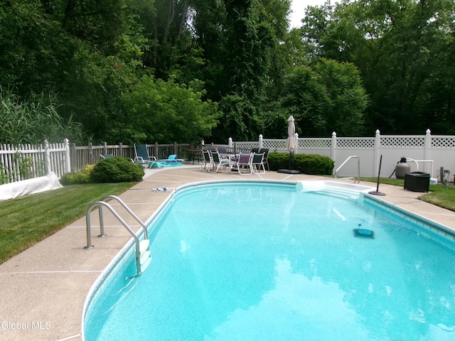 22 Frances Ln, Bethlehem, NY 12203 - view of pool featuring a patio area