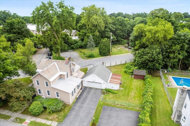 7 Swan St, Hudson Falls, NY 12839 - aerial view of property and surrounding area