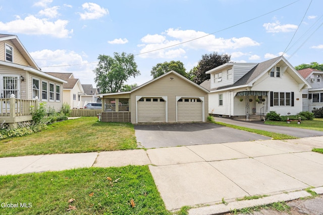 2780 Campbell Ave, Schenectady, NY 12306 - view of front of home with a garage