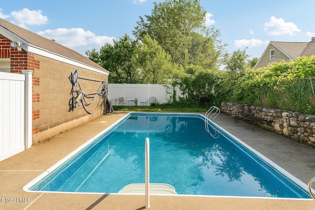 19 Elmhurst Ave, Colonie, NY 12205 - view of pool with a fenced backyard