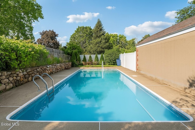 19 Elmhurst Ave, Colonie, NY 12205 - view of swimming pool with a fenced backyard
