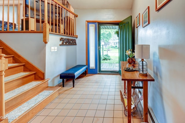 5 Wendfair Ter, Colonie, NY 12205 - tiled foyer entrance with stairs