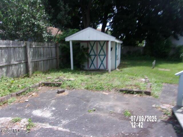 20 N 4th Ave, Ilion, NY 13357 - view of yard featuring a storage unit
