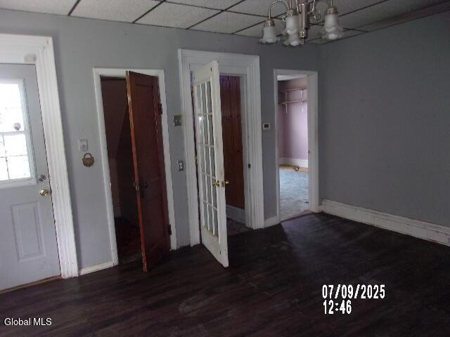 20 N 4th Ave, Ilion, NY 13357 - entryway with a chandelier and wood finished floors