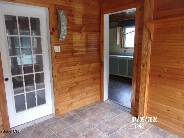 20 N 4th Ave, Ilion, NY 13357 - hallway featuring wood walls