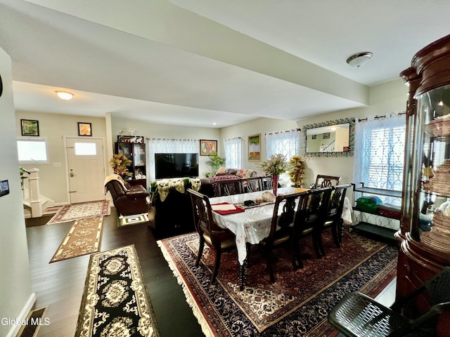 101 Prospect St, Schenectady, NY 12308 - dining area featuring plenty of natural light and wood finished floors
