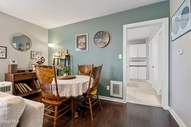 407 Huston St, Scotia, NY 12302 - dining space featuring wood finished floors and baseboards