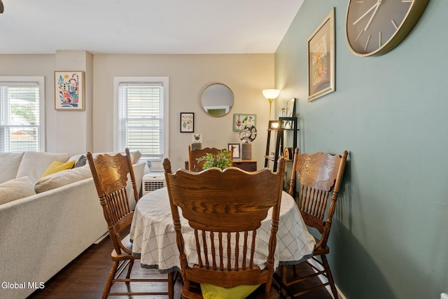407 Huston St, Scotia, NY 12302 - dining room with dark wood finished floors