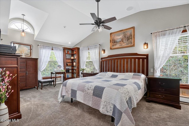 7 Marquette Ave, Colonie, NY 12110 - carpeted bedroom with vaulted ceiling