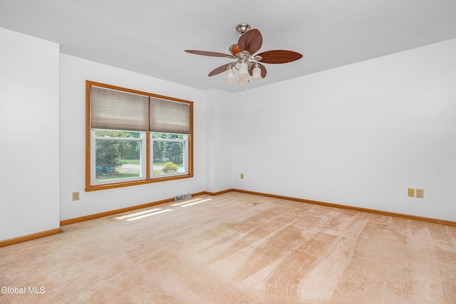 3002 Morgan Ct, Schenectady, NY 12306 - unfurnished room featuring ceiling fan and carpet flooring